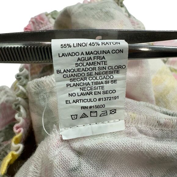 Briggs Linen Blend Floral Shorts, M - Picture 10 of 10